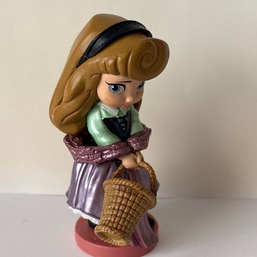 Disney 3" Animators' Collection Aurora PVC Figure Sleeping beauty cake topper